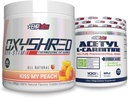 EHP Labs Non-Stim + Acetyl Bundle - OxyShred Θερμογόνο Προ προπόνηση σκόνης & θρυμματισμού συμπλήρωμα - Acetyl L-καρνιτίνη - Υποστηρίζει τη φυσική παραγωγή ενέργειας, Βοηθήματα Μεταβολισμός, & υγιή λειτουργία του εγκεφάλου