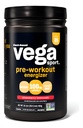 Vega Sport Energieer πριν την προπόνηση, φράουλα λεμονάδα - Pre προπόνηση σκόνη για γυναίκες & άνδρες, υποστηρίζει την ενέργεια και εστίαση, ηλεκτρολύτες, Vegan, Keto, χωρίς γλουτένη, μη ΓΤΟ, 1.1 lbs