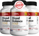 Guardian Botanicals Blood Balance All Natural Formula to Maintain Healthy Levels, Maximum Strength Daily Formula, Blood Balance Reviews (3 Pack - 180 Capsules)