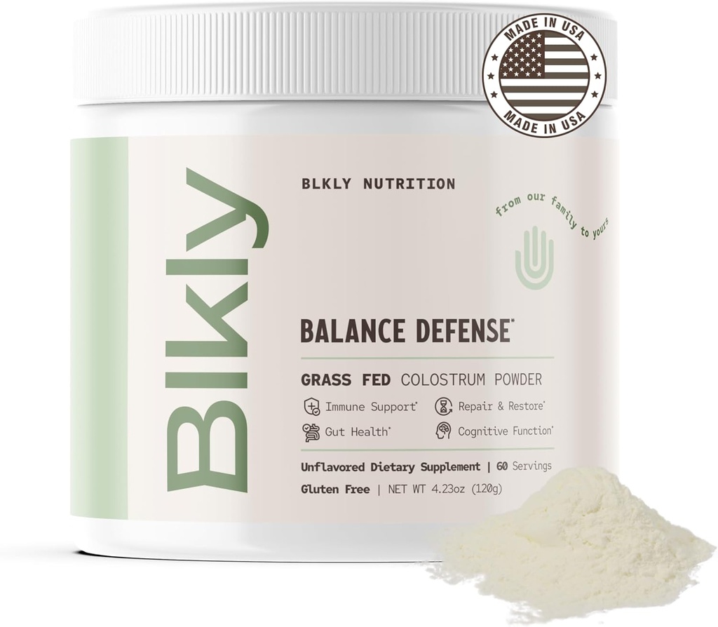 Colostrum Supplement Powder for Gut Health, Immune Support, Muscle Recovery & Wellness 