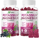 180 κόμης Κάλιο Μαγνήσιο Gummies Ανανάς Γεύση, Έλντερμπερι Γεύσεις Κάλιο Συμπλήρωμα Μαγνησίου
