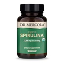 Dr. Mercola Organic Spirulina - 2,000 mg - USDA Organic - Supports Normal Detoxification & Immune Health - Whole Food Superfood - Non-GMO, Gluten-Free & Soy-Free - 120 Tablets
