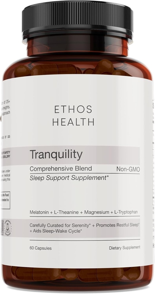 Φυσικός ύπνος του Δρ Σκοτ, φυσικός ύπνος γιατρών, μελατονίνη για ενήλικες, βοήθεια ύπνου για βαθύτερο και καλύτερο ύπνο, χάπια ύπνου που δεν έχουν τεθεί σε λειτουργία, 60 κάψουλες Vegan