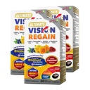 LABO Διατροφή Ultimate VisionREGAIN, Eye Vitamin Beyond AREDS 2 Formula with Lutein, Zeaxanthin, Saffron Extract, Blueberry for Macular & Retinal Health, Eye Fatigue, Night Vision Support 60 Countsx3
