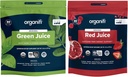 Organifi Green Juice and Red Juice Bundle - 30 Day Supply - Πεντανόστιμο, αναζωογονητικό συμπλήρωμα οργανικών τροφίμων σε σκόνη με αντιοξειδωτικά για την ενέργεια και την ανακούφιση από το στρες - Δεν GMO, γλουτένη, ή σόγια