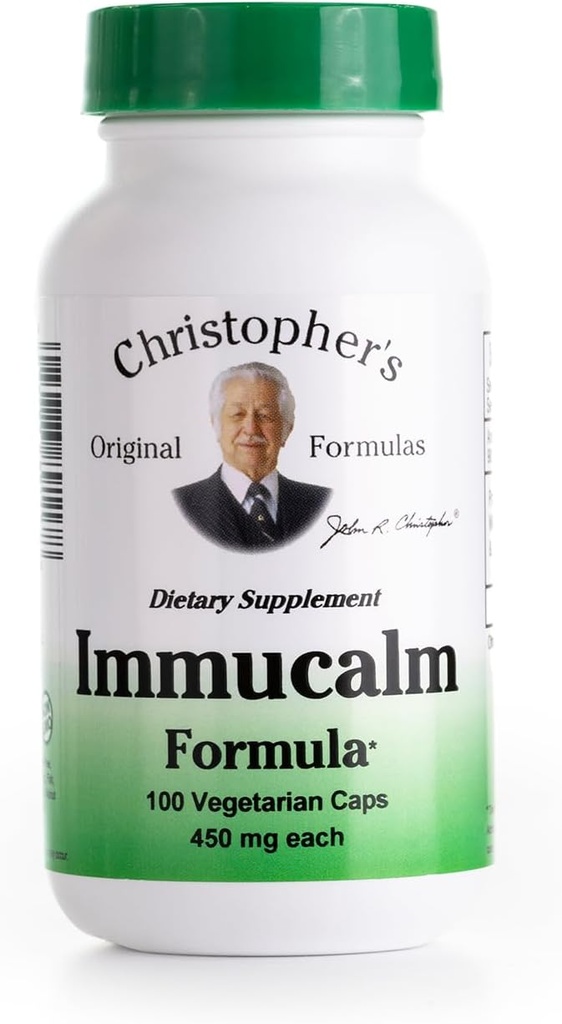 Christopher's Original Formulas Immucalm - Συμπλήρωμα Ανοσοποιητικής Υποστήριξης - Ανοσοποιητικά Αναμνηστικά για Ενήλικες