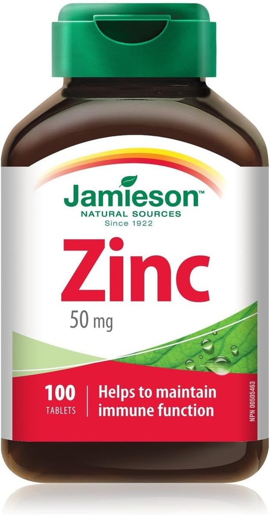 Εργαστήρια Jamieson Ψευδάργυρος 50 Mg