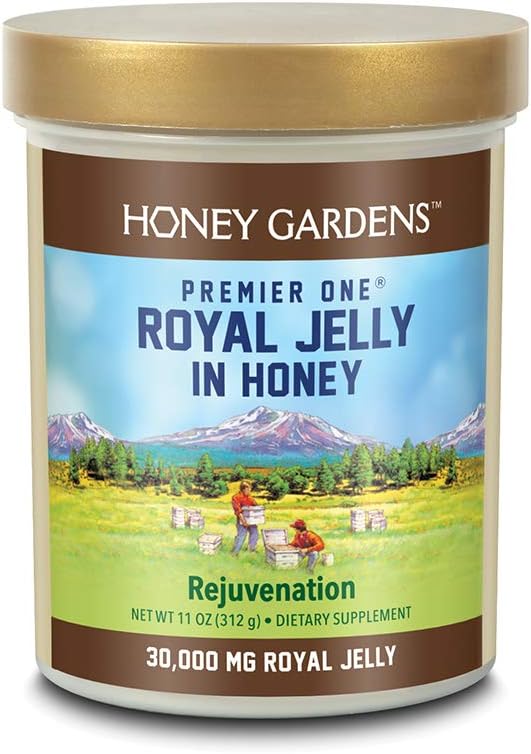 Premier One Royal Jelly Σε μέλι, 30000 Mg, 11 ουγγιά