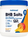 Nutricost BHB Αλάτια Μείγμα ποτών (30 σερβιέτες, Ροδάκινο Μάνγκο Γεύση) (5G BHB ανά υπηρεσία) - 0G Σύνολο Σάκχαρα, Χορτοφαγικό Προϊόν
