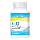 Συμπλήρωμα ασβεστίου 21ου αιώνα, 600 mg, 75 Count
