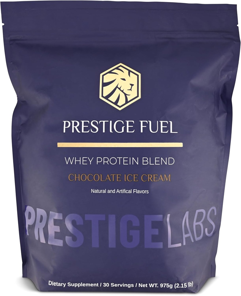 Prestige Καύσιμα Φυσικές πρωτεΐνες Whey και Isolate Σοκολάτα blend Flavor Παγωτό (30 μερίδες)