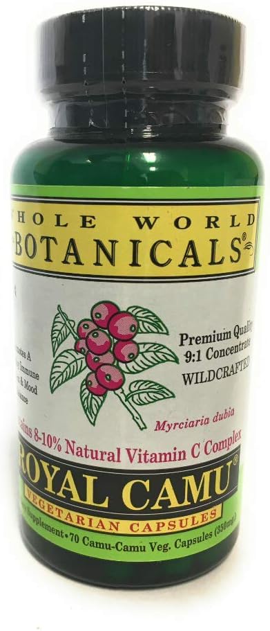 Ολόκληρος ο κόσμος BOTANICALS Royal Camu μέγεθος δοκιμής, 70 CT