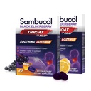 Sambucol Black Elderberry Lowat Lozenge - με μέλι, βιταμίνη C & ψευδάργυρο, Elderberry Lozenges Sore Troat & Cough, Soothes Scratchy Lroat, Υποστηρίζει την ασυλία, μαλακό & Chewy - 20 κόμης, 2-πακέτο