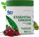 Λαός Χημικός The Essential Greens Powder – Βιολογικό Moringa, Spirulina, Beetroot, και Προβιοτικά