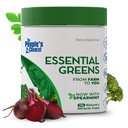 People's Chemist The Essential Greens Powder – Organic Moringa, Spirulina, Beetroot, and Probiotics