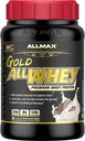 ALLMAX Nutrition Gold ALLWHEY, Cookies & Cream - 2 lb - 24 Grams of Protein Per Scoop - Gluten Free, Low Carb & Low Sugar - Approx. 30 Servings