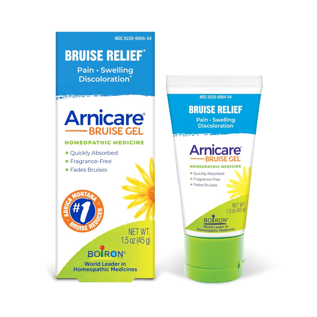 Boiron Arnicare Μώλωπες Gel για την ανακούφιση του πόνου, φλεγμονή ή πρήξιμο, πόνο, και αποχρωματισμός - Μη λιπαρή και αρωμάτων-ελεύθερο - 1,5 oz