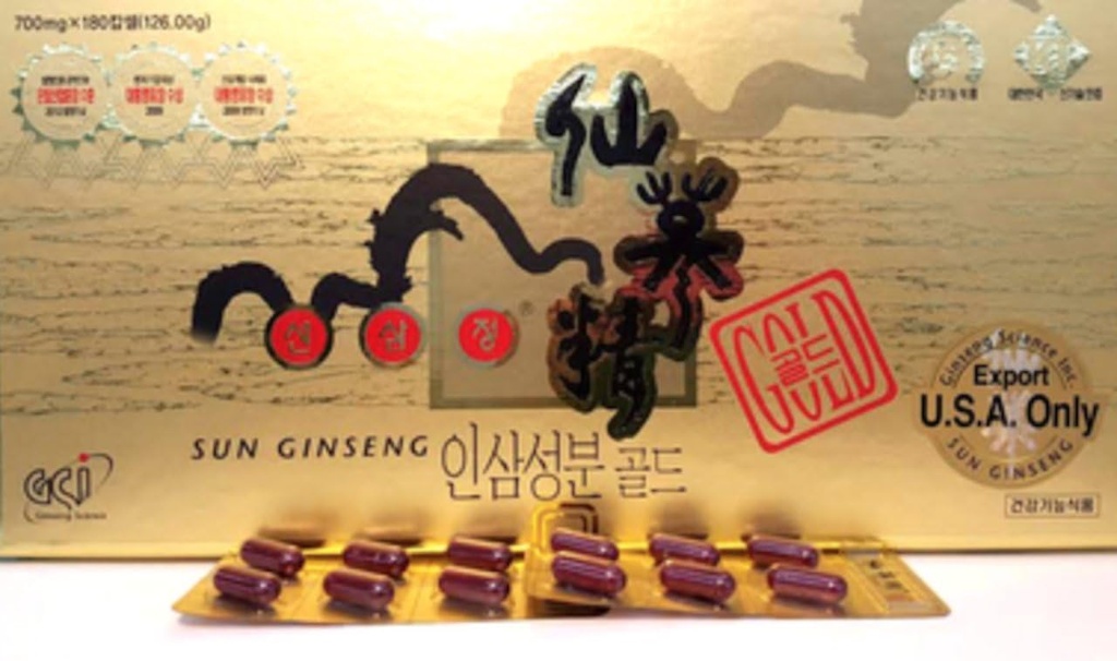 Sun Ginseng Gold by Ginseng Science (30 Κυψέλες)