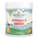 Nordic Naturals Nordic Omega-3 Gummies, Tangerine - 120 Gummies - 82 mg Σύνολο Omega-3s με EPA & DHA - μη GMO - 60 Υπηρεσίες