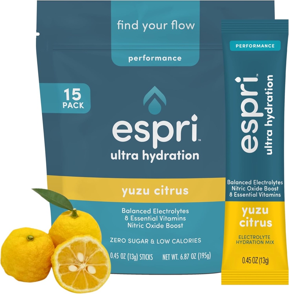 Μηδενικό ηλεκτρολυτικό μείγμα ζάχαρης, Yuzu Citrus, πακέτα ενυδάτωσης, ενίσχυση νιτρικού οξειδίου, χαμηλές θερμίδες, κιτρικό μαγνήσιο αποτρέπει τους μυϊκούς κραδασμούς και βελτιώνει την ανάκτηση, 15 ημέρες εφοδιασμού