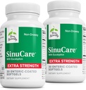 Terry Φυσικά SinuCare Extra Strength - Συμπλήρωμα διατροφής με Ευκάλυπτο & Myrtle - Ανοσοποιητική & Πνεύμονα Υγεία Υποστήριξη - Συμπληρωματική Φόρμουλα για να βοηθήσει Sinus Υγεία - 30 Υπηρεσίες (Pack of 2)