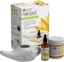 Himalayan Chandra ECO Neti Pot Πλήρης Κιτ Εκκίνησης Συστήματος Καθαρισμού Σινού