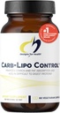 Designs for Health Carb-Lipo Control (ProtectZyme) - Digestive Enzyme to Help Minimize Fat + Starch Απορρόφηση και η πέψη της γλουτένης, καζεΐνη - Υποστηρίζει υγιή σύνθεση σώματος (60 κάψουλες)