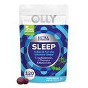 OLLY Extra Strength Sleep Gummy, 5 mg μελατονίνη, L-Θεανίνη, Χαμομήλι, εκχύλισμα λεμονιού, Sleep Aid, BlackBerry Flavor - 120 Count
