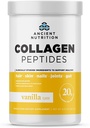 Αρχαία διατροφή Κολλαγόνο Πεπτίδες, Collagen Peptides σκόνη, Vanilla Hydrolyzed Collagen, Υποστηρίζει υγιή δέρμα, αρθρώσεις, Gut, Keto και Παλαιοφιλικές, 12 εξυπηρετούν, 20g Collagen ανά υπηρεσία