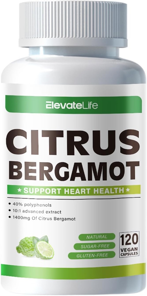 EleviseLife Citrus Bergamot 1400mg, 120 κάψουλες...
