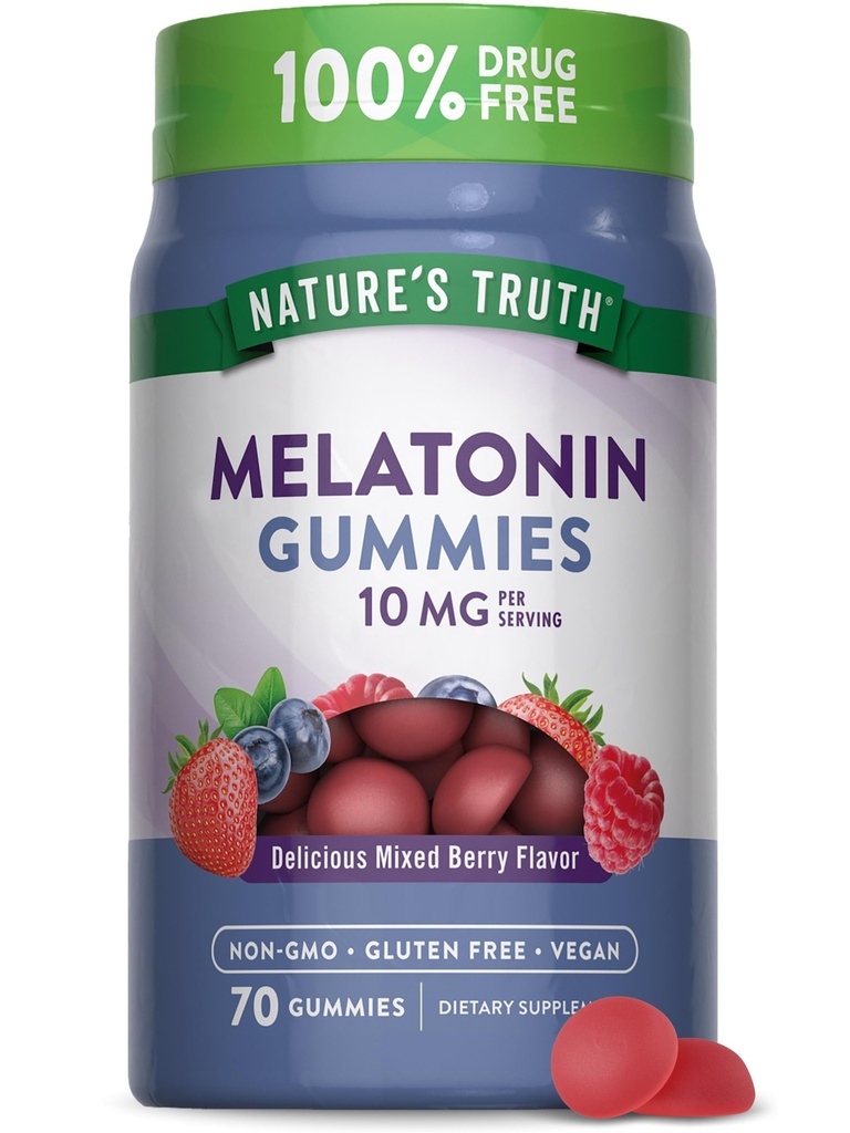 Nature's Truth Melatonin 10mg Gummies 