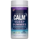 Φυσική ζωτικότητα SLEEP Gummies, συμπλήρωμα μαγνησίου με μελατονίνη και L-Θεανίνη, Vegan, χωρίς γλουτένη, βοηθά το σώμα εύκολο στον ύπνο, βατόμουρο Ρόδι 120 κόμης