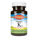 Carlson - Βιταμίνη K2 MK-7 (Μενακινόνη), 45 mcg, Οστική υποστήριξη, Βιοδιαθεσιμότητα ασβεστίου, βιταμίνη K2, βιταμίνη K-2, 90 Softgels