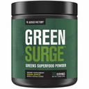 Jacked Factory Green Surge Green Superfood Powder- Keto Friendly Greens Drink w/Spirulina, Wheat & Barley Grass, Organic Greens - Green Tea Extract, Probiotics & Digestive Enzymes - Sour Apple