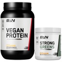 Πρωτεΐνη βανίλιας Vegan + Ισχυρό πράσινο ανανάς
