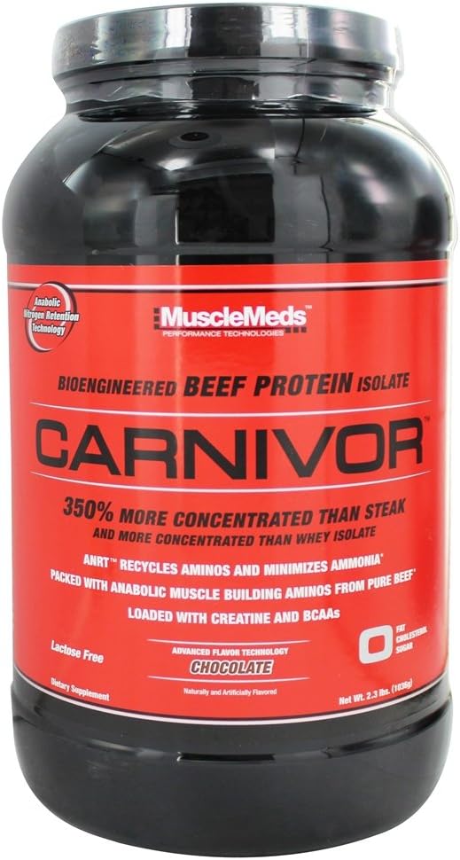 MuscleMeds - Carnivor Bioengineered Beef Protein Isolate Chocolate - 2.25 lbs.