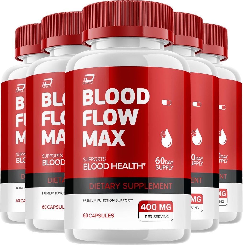 Μέγιστη ροή αίματος κάψουλα - BloodFlowMax Advanced Formula, BloodFlow Max Extra Strength, Γενική ευεξία, Όλα-Φυσικές βιταμίνες, Κριτικές (5 Pack - 300 κάψουλες)