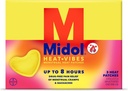 Midol Heat Vibes Menstrual Pain Relief Patches, for Period Cramp and Backache Relief, Pack of 3