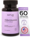 Akkermansia Muciniphila Probiotic + Prebiotic Supplement - Αυξάνει την παραγωγή GLP-1, Καθυστερημένη απελευθέρωση, Τρίτη-μέρος δοκιμαστεί, Ράφι σταθερό, 1Bn CFU (60 Acid- Resiant Κάψουλες)