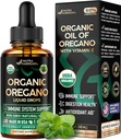 USDA Organic Oil of Rigano - Υγρές σταγόνες με βιταμίνη Ε - Made in USA - Συμπλήρωμα για την Ανοσολογική Υποστήριξη, Digestion Health & Antioxidant - Non-GMO, Natural, Vegan - Ως χάπια, κάψουλες, Softgels 1 fl oz