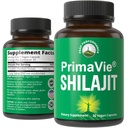 PrimaVie εξαγνισμένες κάψουλες Shilajit Κατασκευασμένες με καθαρή σκόνη Shilajit. Clinically Tested Natural Supplement with 40+ Trace Minerals, Fulvic Acid. Υποστηρίξτε τα δισκία Μιτοχόνδρια + λειτουργία εγκεφάλου