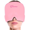 TheraICE Κεφαλαλγία Relief Cap, Ημικρανία Ice Pack Mask Products, Γυναίκες Ψύξη Gel Καπέλο, πρόσωπο κρύο Compress κεφάλι Τύλιγμα για το άγχος της. Σπουδαίο δώρο γενεθλίων για τη μαμά, την αδελφή, τη γιαγιά, τη φίλη και τον δάσκαλο