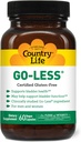 Country Life Go Less - Supports Bladder Health for Men and Women - 60 Vegan Capsules