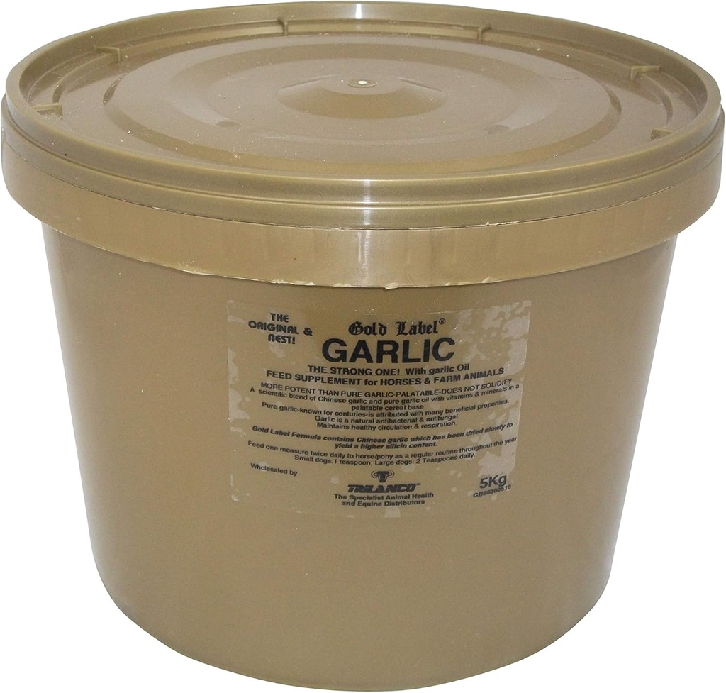 Garlic Powder, Horse Supplement, Gold Label, Respiration, 5 KG