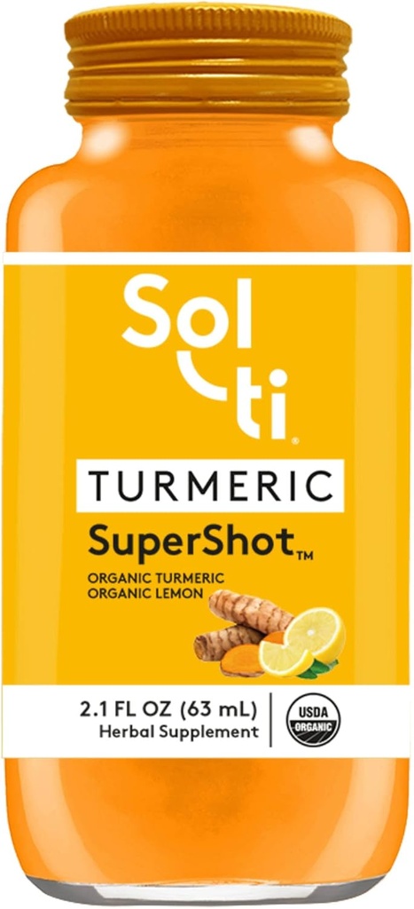 Sol Ti Organic Turmeric Supershot, 2.1 Fz