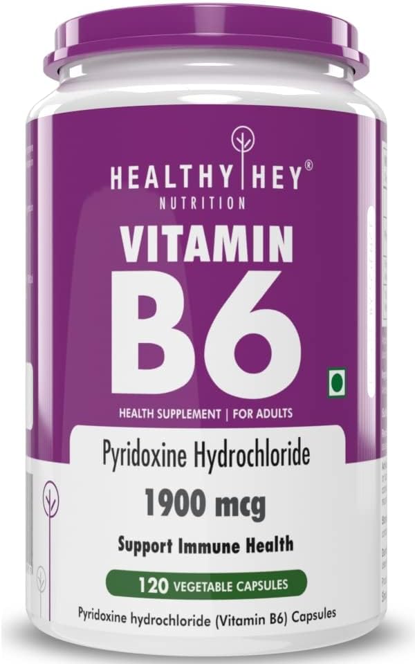 Βιταμίνη Β6 Πυριδοξίνη -120 Veg. Καψάκια.