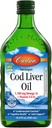 Carlson - Cod Liver Oil, 1100 mg Omega-3s + A & D3, Wild-Caught Norwegian Arctic Cod-Liver Oil, Sustainablely Soured Nordic Fish Oil Liquid, Unflaved, 500 mL (16.9 Fl Oz)