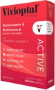 Vivioptal Active, 30 Softgels, Ginseng & Omega 3, Multivitamin & Multimineral, Gluten Free, Γερμανική Φόρμουλα