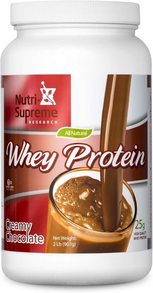 Whey Protein Powder Dairy Cholov Yisroel Κρέμα σοκολάτας -2Lbs.