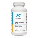 XYMOGEN Omega MonoPure 650 EC - Omega-3 Fish Oil Συμπληρώματα για γυναίκες & άνδρες - με EPA, DHA & DPA - Μικρότερα Softgels με 3X Μεγαλύτερη Απορρόφηση - Υποστήριξη Υγιούς Καρδιάς & Γνωριμιών (120 Softgels)